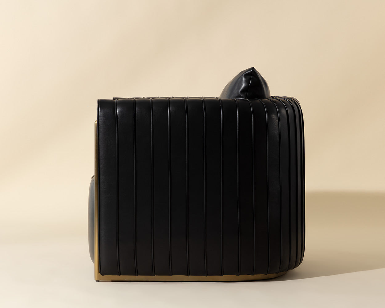 ALIX LOUNGE CHAIR - CANTINA BLACK