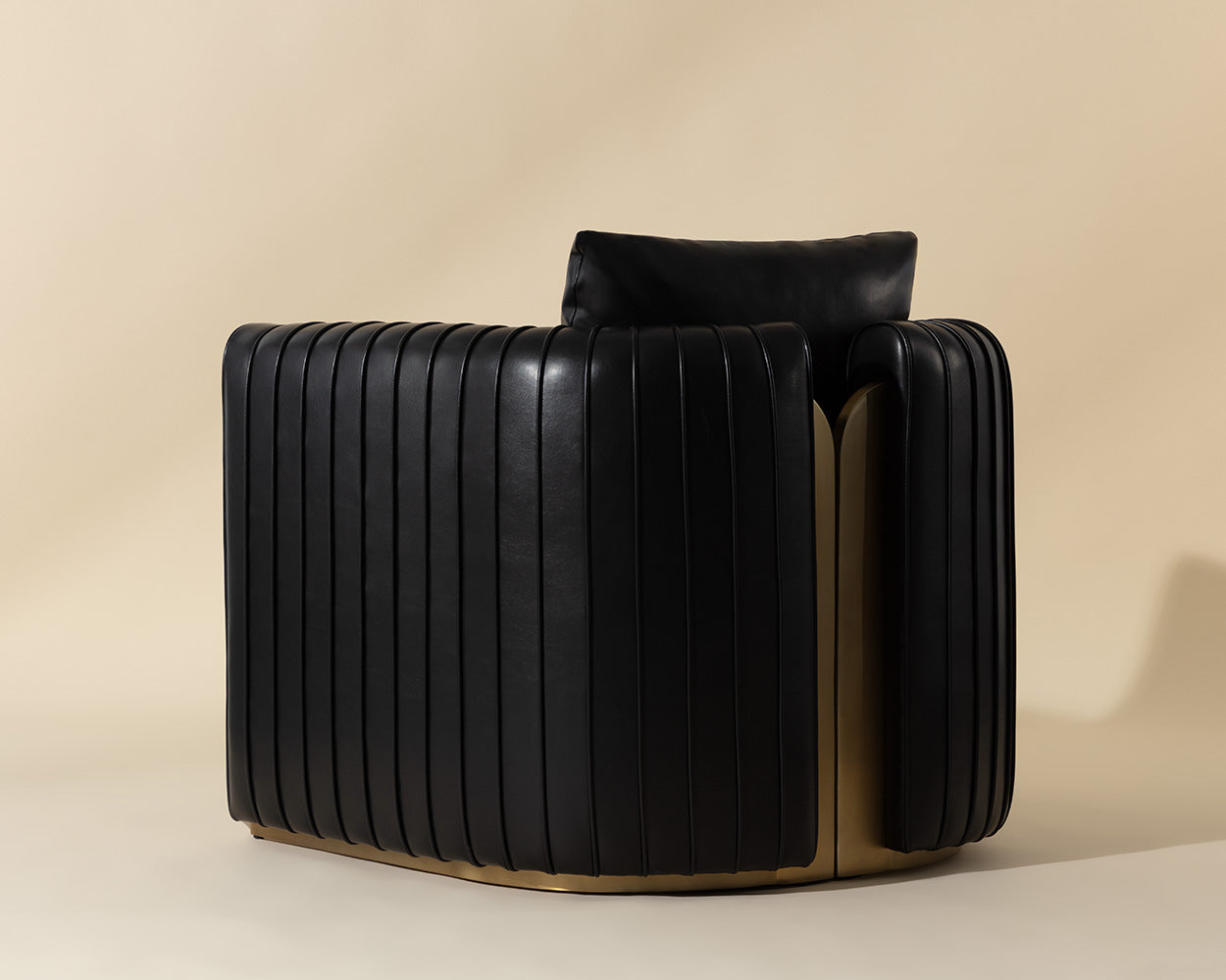 ALIX LOUNGE CHAIR - CANTINA BLACK